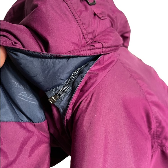 Patagonia Purple Puffer Oversize Winter Coat with Detachable Hood Size:‎ M - Picture 13 of 16